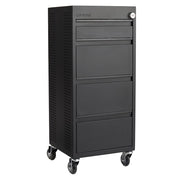 Dark Slate Gray Comfortel Studio 4 Drawer Trolley