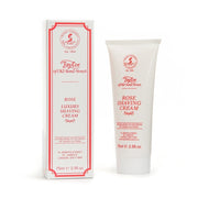 Antique White Taylor of Old Bond Street Rose Shaving Cream Tube 2.5 oz