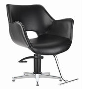 Dark Slate Gray Comfortel Chloe Black Styling Chair