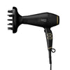 Black BaBylissPRO Graphite Titanium Ionic Hair Dryer with Diffuser