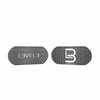 Black L3VEL3 Hair Grips 4 Pack