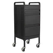 Dark Slate Gray Comfortel Studio 3 Drawer Trolley