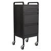 Dark Slate Gray Comfortel Studio 3 Drawer Trolley