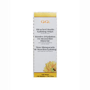 Light Gray Gigi Small Bleached Muslin Epilating Strips (1.7" x 4.5" - 100 pcs)