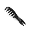 Black Pacinos Wide Tooth Texturizing Comb - Large