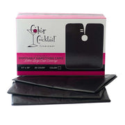 Dark Slate Gray Cricket Color Cocktail Disposable Hairstyling Capes 30 CT