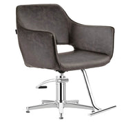 Dim Gray Comfortel Blake Styling Chair Textured Black