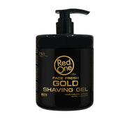 Black Red One Shaving Gel Gold 33.8 oz / 1000 ml - 6 Pack