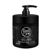 Black Red One Shaving Gel Silver 33.8 oz / 1000 ml