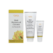 Light Gray Gigi Hair Removal Cream for Bikini & Legs with Calming Balm