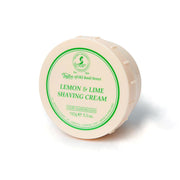 Light Gray Taylor of Old Bond Street Lemon & Lime Shaving Cream Bowl  5.3 oz