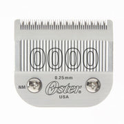 Light Gray Oster Detachable Blade Size 0000 Fits, Classic 76, Octane, Model One, Model 10, Outlaw Clippers