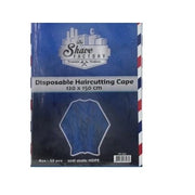 Dark Slate Blue The Shave Factory Disposable Salon/Barber Cape Colored 50 ct