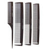 White Smoke Cricket Carbon Comb Stylist 4-Pack