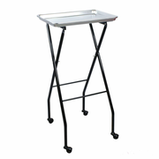 Black K-Concept Folding Tray Plastic - Aluminum