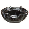 Dark Slate Gray K-Concept Wall Mount Porcelain Bowl