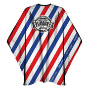 Midnight Blue The Shave Factory Premium Barber Cape No.3A - Hook Closure