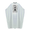 Light Gray The Shave Factory Premium Barber Cape No.9 - Snap Closure