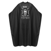 Dark Slate Gray The Shave Factory Premium Barber Cape No.12 - Snap Closure