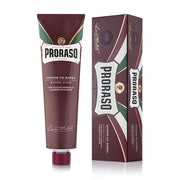 Dim Gray Proraso Shaving Cream in Tube Sandalwood - Red 5.2 oz - Multipack