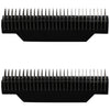 Black StyleCraft Replacement Rebel Shaver Set of 2 Stainless Steel Cutter Blades