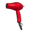 Firebrick BaBylissPRO TT Tourmaline Titanium Travel Hair Dryer - Red