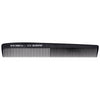 Light Gray Kiepe Active Carbon Fibre Comb 184 x 28 mm