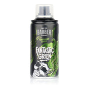 Dark Slate Gray Marmara Barber Hair Color Spray, Fantastic Green 5.07 oz - 6 Pack