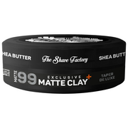 Black The Shave Factory Exclusive Matte Clay 99 Taper De Luxe 5.07 oz