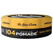 Black The Shave Factory Premium Pomade 04 Slick Trick 5.07 oz