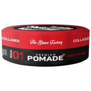 Black The Shave Factory Premium Pomade 01 Wave Beast 5.07 oz