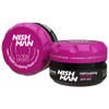Maroon Nishman Hair Sculpting Wax M5 Matte Look 5 oz