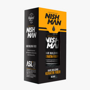 White Smoke Nishman Hair Building Keratin Fiber - Black 3.4 oz