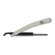 Gray Straight Razor with Disposable Head System