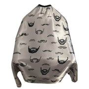 Light Slate Gray The Shave Factory Barber Cape Moustache Series
