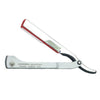 Light Gray Dovo Shavette Stainless Straight Razor
