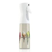 Light Gray Stylist Sprayer Playful Parakeets Spray Bottle