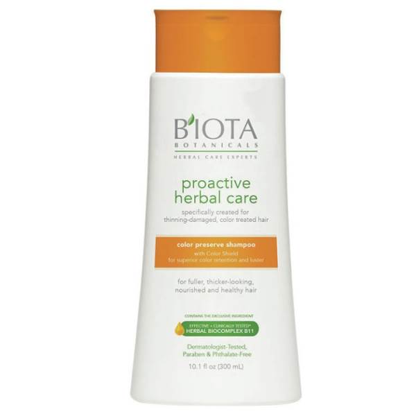 Biota Botanicals Proactive Herbal Care Color Preserve Shampoo 10.1 oz ...