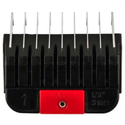 Pale Violet Red Wahl #1 Stainless Steel Cutting Guide Comb (1/8")