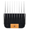 Black Wahl #4 Stainless Steel Cutting Guide Comb (1/2")