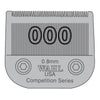Gray Wahl Professional Competition Series #000 .8mm Clipper Blade