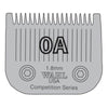Gray Wahl Professional Competition Series #0A 1.8mm Clipper Blade