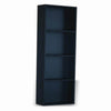 Dark Slate Gray K-Concept CAB02 Side Display Shelve Station - Black