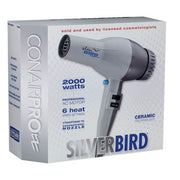 Gray ConairPro Silver Bird Hair Dryer