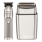 Light Gray BaBylissPRO SilverFX Collection Trimmer & Shaver Combo