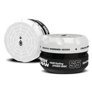 Black Nishman Hair Styling Spider Wax S5 Keratin 5 oz - 6 Pack