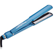 Steel Blue BaBylissPRO Nano Titanium Dryer & Ultra-Thin Flat Iron 1-1/2" Prepack