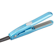 Medium Aquamarine BaBylissPRO Nano Titanium Mini Iron & Pouch