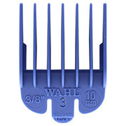 Steel Blue Wahl #3 Color-Coded Nylon Cutting Guide Comb - Blue (3/8")