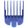 Steel Blue Wahl #3 Color-Coded Nylon Cutting Guide Comb - Blue (3/8")